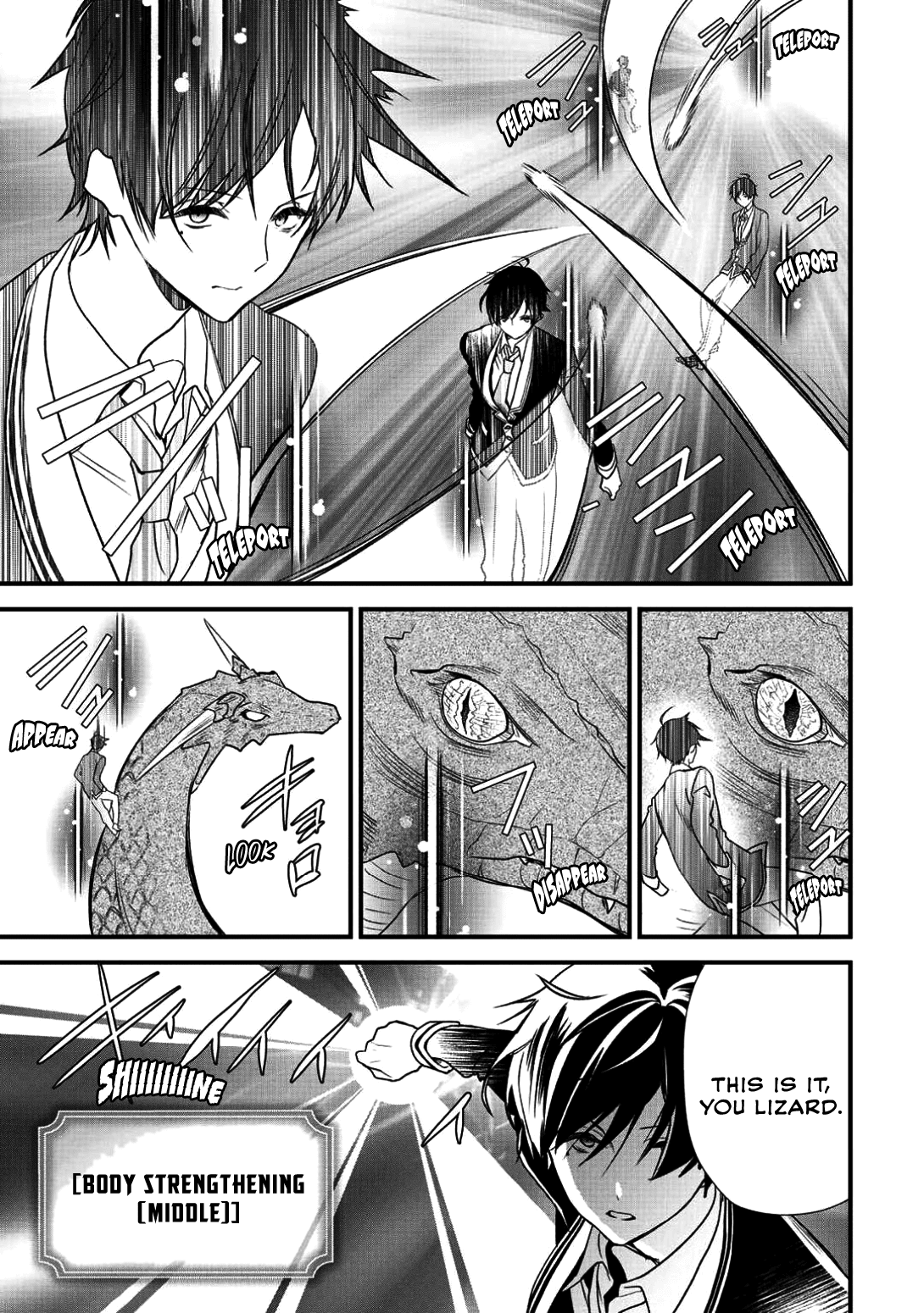 Class ga Isekai Shoukan sareta Naka Ore dake Nokotta n desu ga chapter 6 page 12