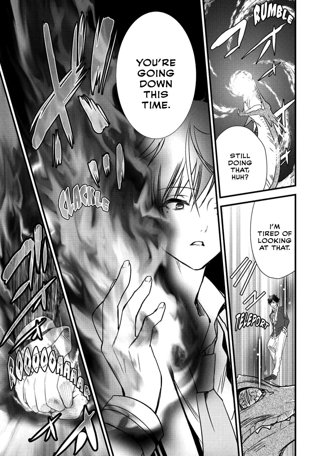 Class ga Isekai Shoukan sareta Naka Ore dake Nokotta n desu ga chapter 6 page 14