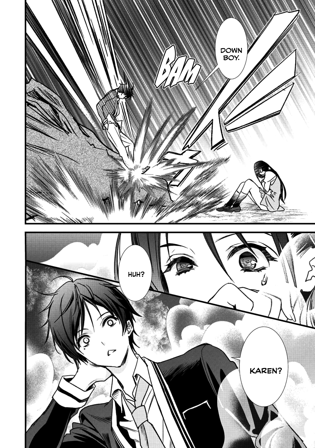 Class ga Isekai Shoukan sareta Naka Ore dake Nokotta n desu ga chapter 6 page 18