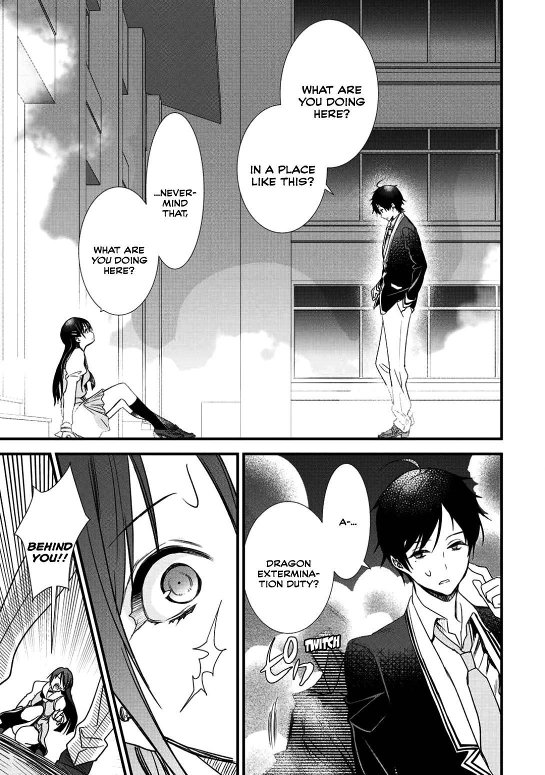 Class ga Isekai Shoukan sareta Naka Ore dake Nokotta n desu ga chapter 6 page 19