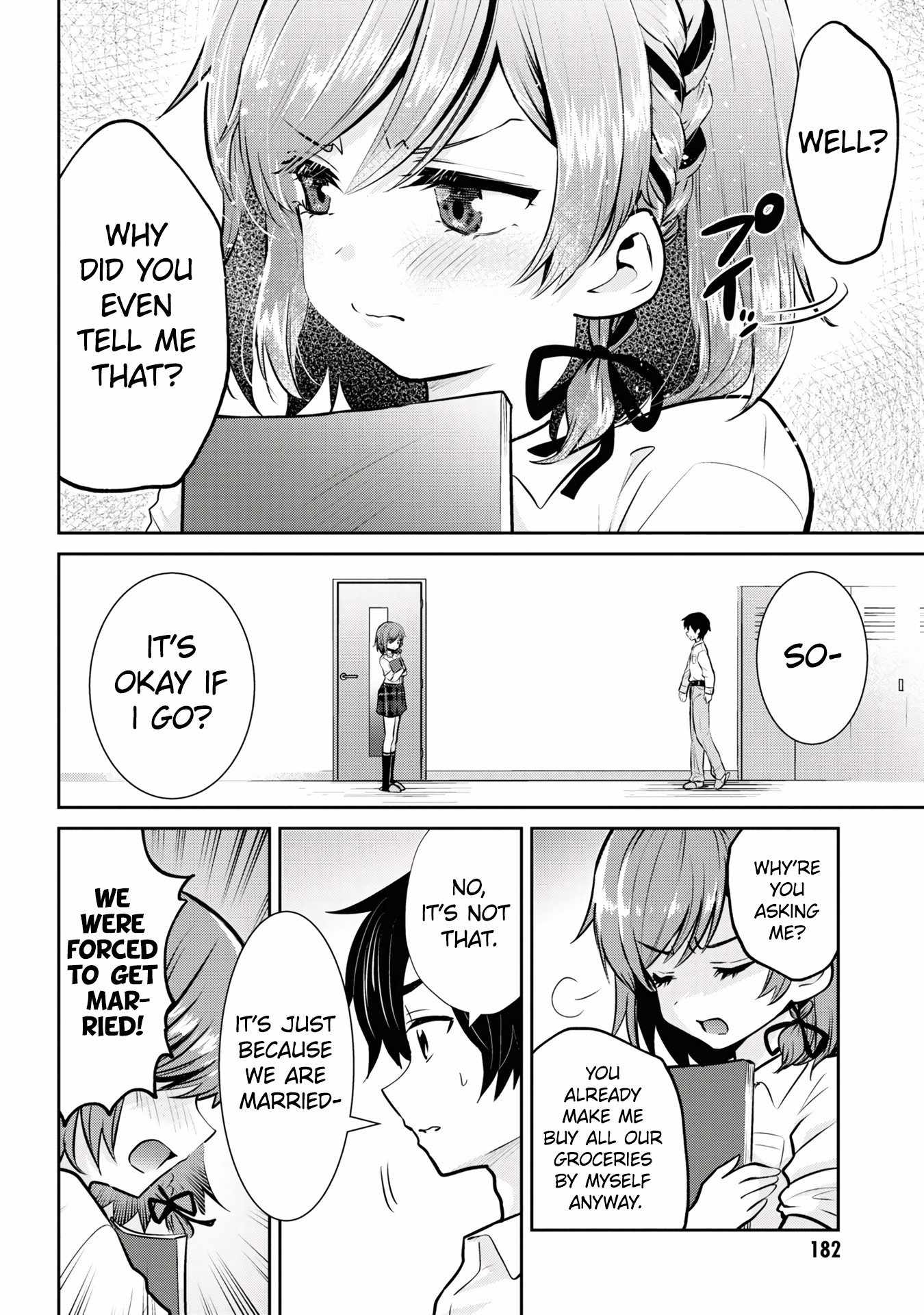 Class no Daikirai na Joshi to Kekkon Suru Koto ni Natta chapter 17.1 page 10