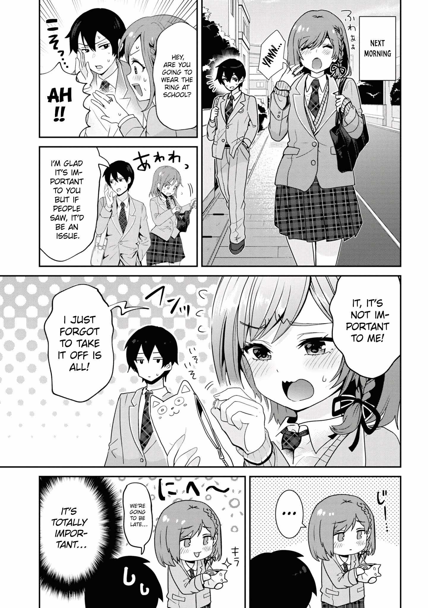 Class no Daikirai na Joshi to Kekkon Suru Koto ni Natta chapter 23.1 page 11