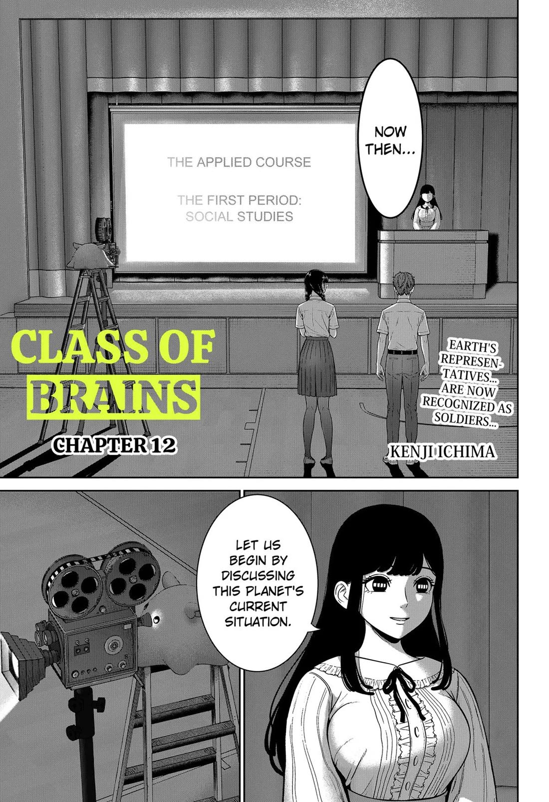 Class of Brains chapter 12 page 1