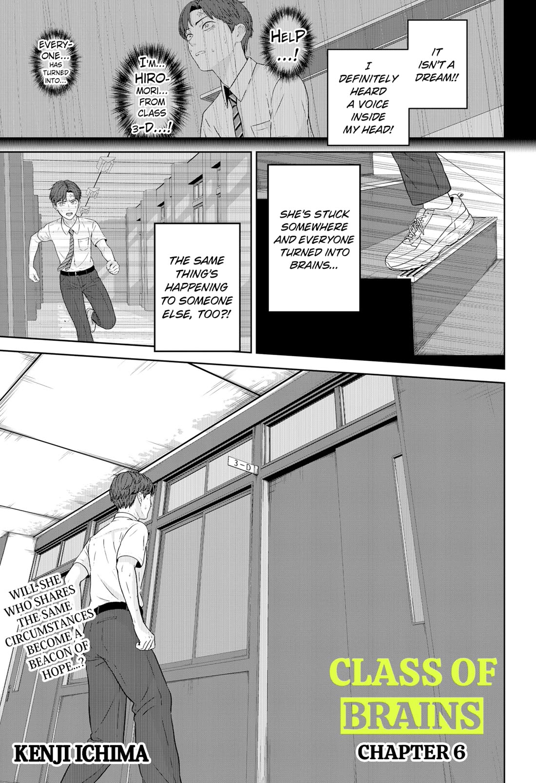 Class of Brains chapter 6 page 1