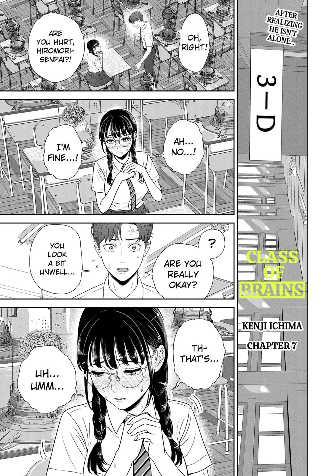 Class of Brains chapter 7 page 1