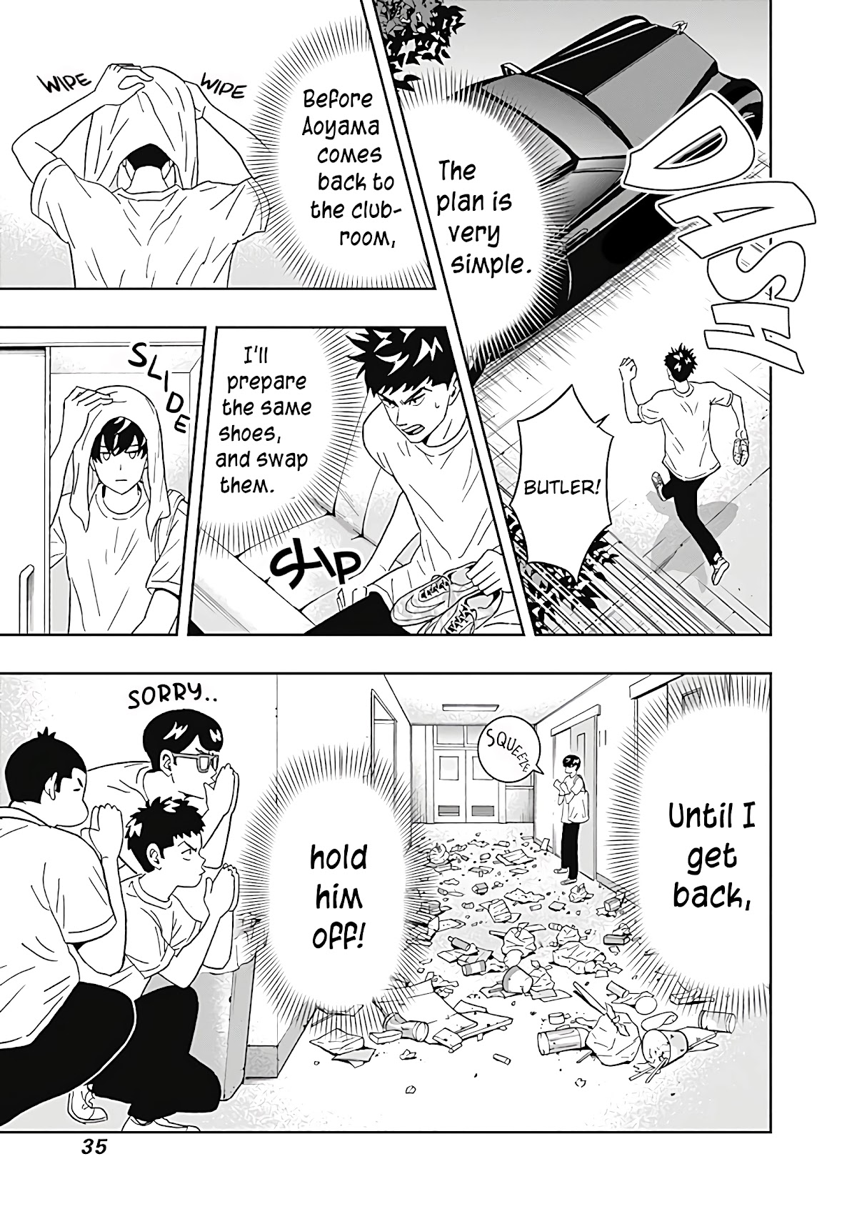 Clean Freak! Aoyama-kun chapter 24 page 11