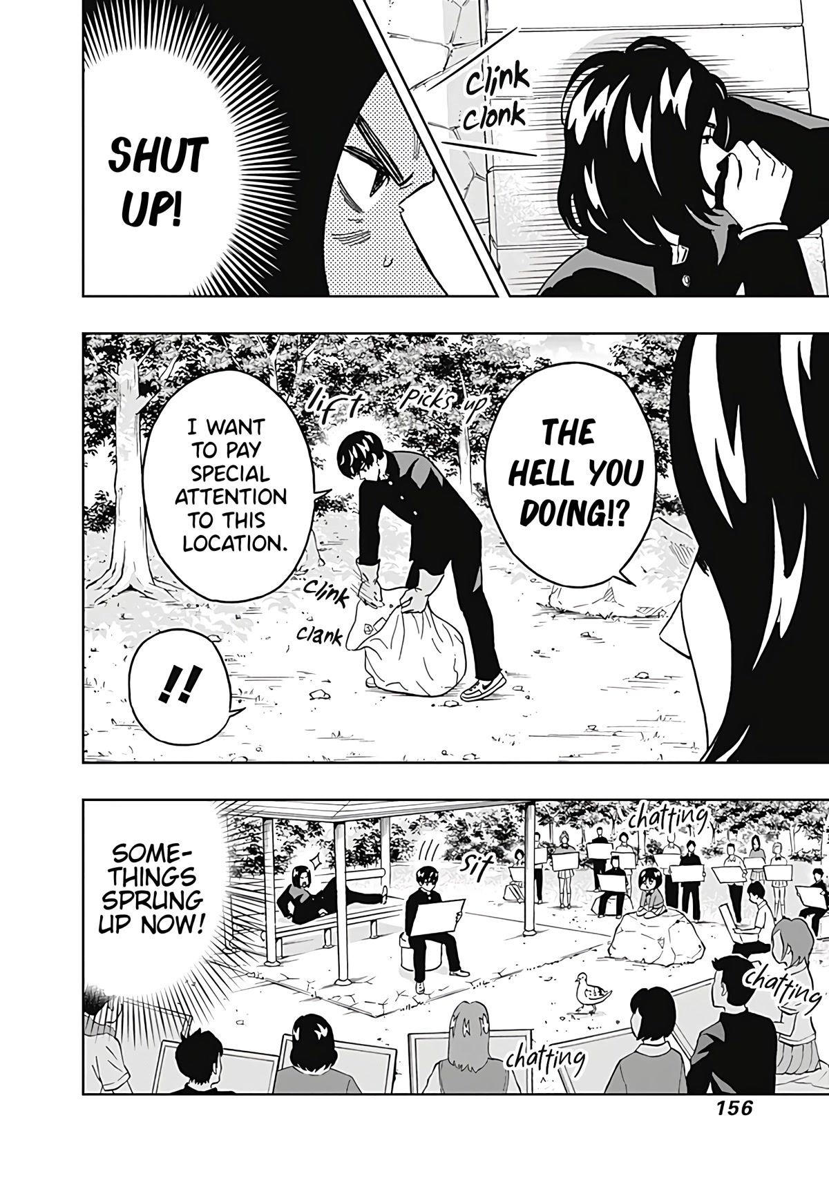 Clean Freak! Aoyama-kun chapter 30 page 12