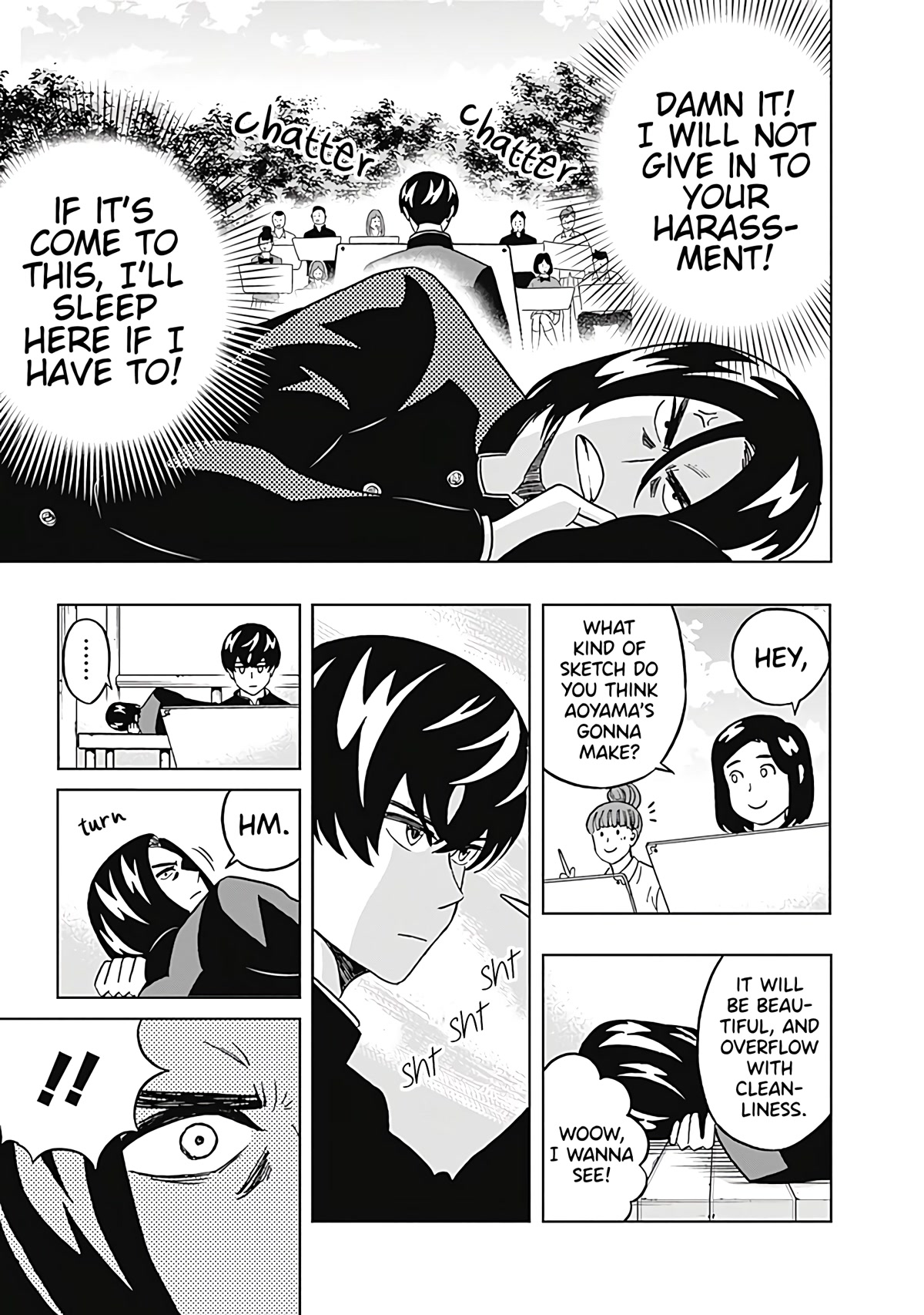 Clean Freak! Aoyama-kun chapter 30 page 13