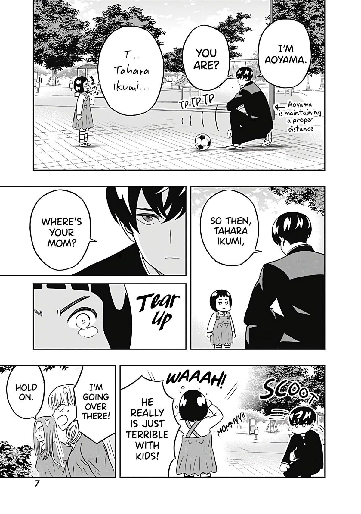 Clean Freak! Aoyama-kun chapter 32 page 9