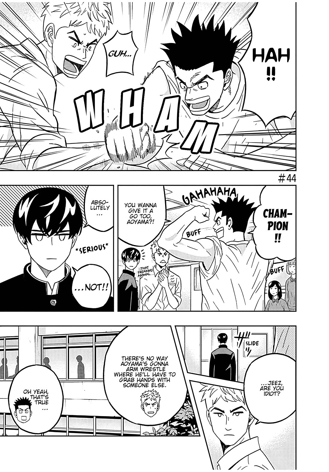 Clean Freak! Aoyama-kun chapter 44 page 1