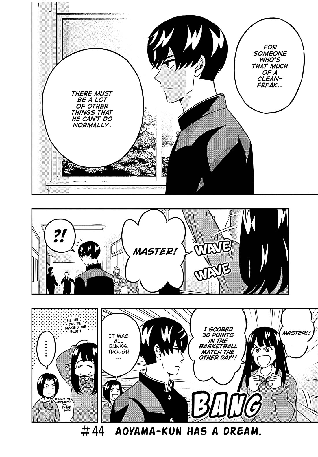 Clean Freak! Aoyama-kun chapter 44 page 2