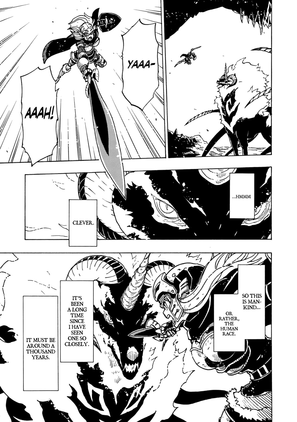 Clevatess - The King of Devil Beasts, the Baby and the Brave of the Undead chapter 1 page 14