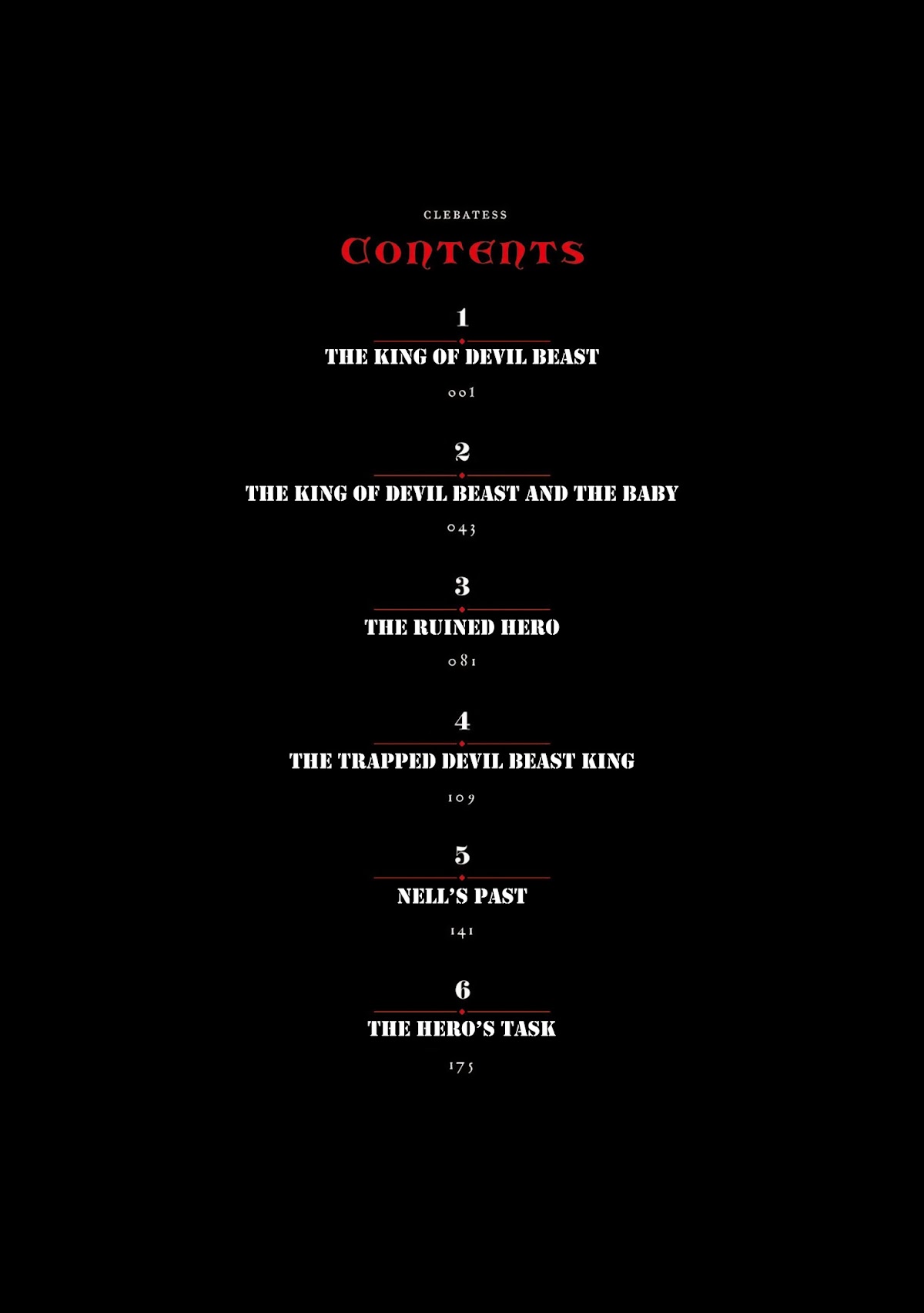 Clevatess - The King of Devil Beasts, the Baby and the Brave of the Undead chapter 1 page 3