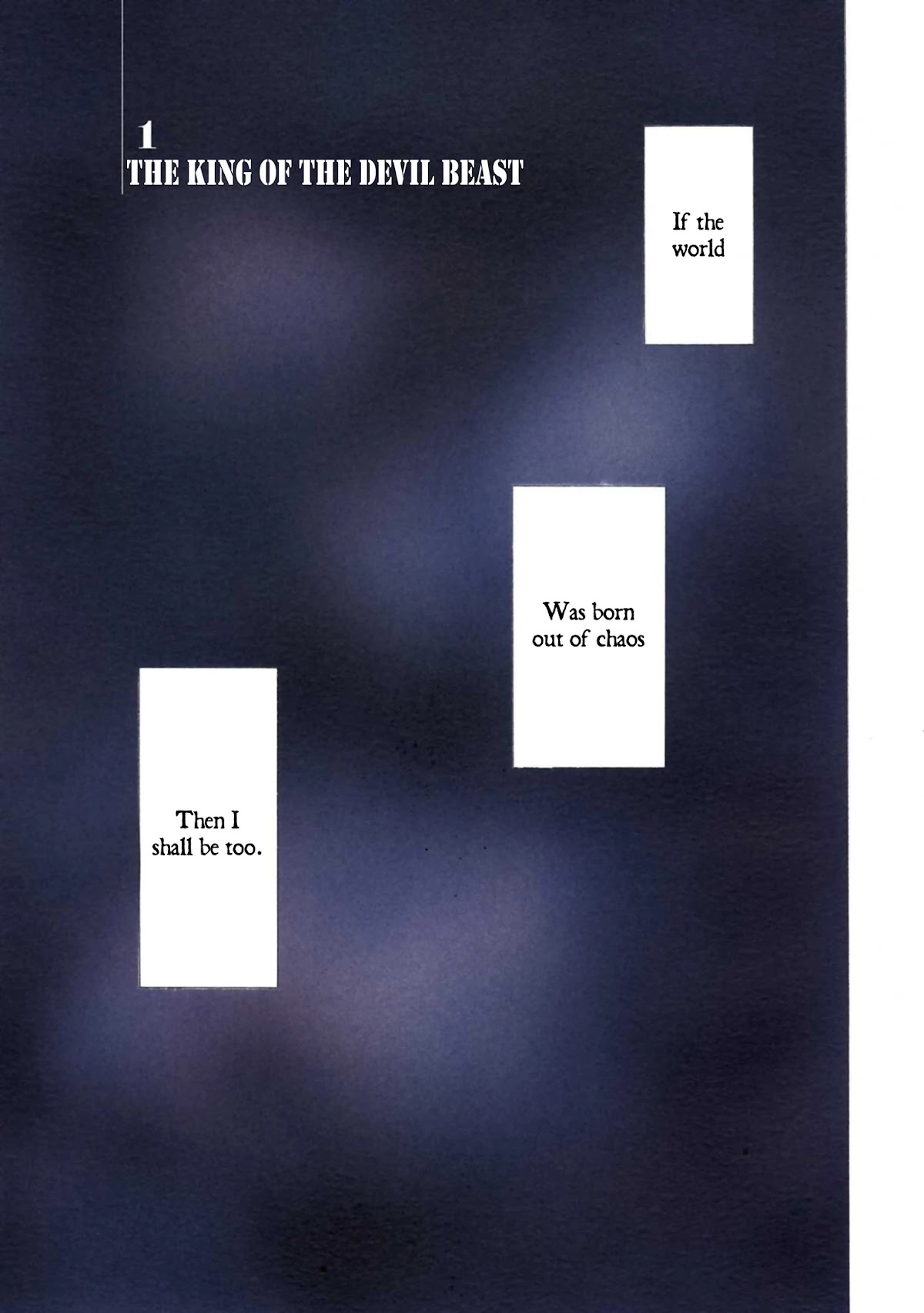 Clevatess - The King of Devil Beasts, the Baby and the Brave of the Undead chapter 1 page 4