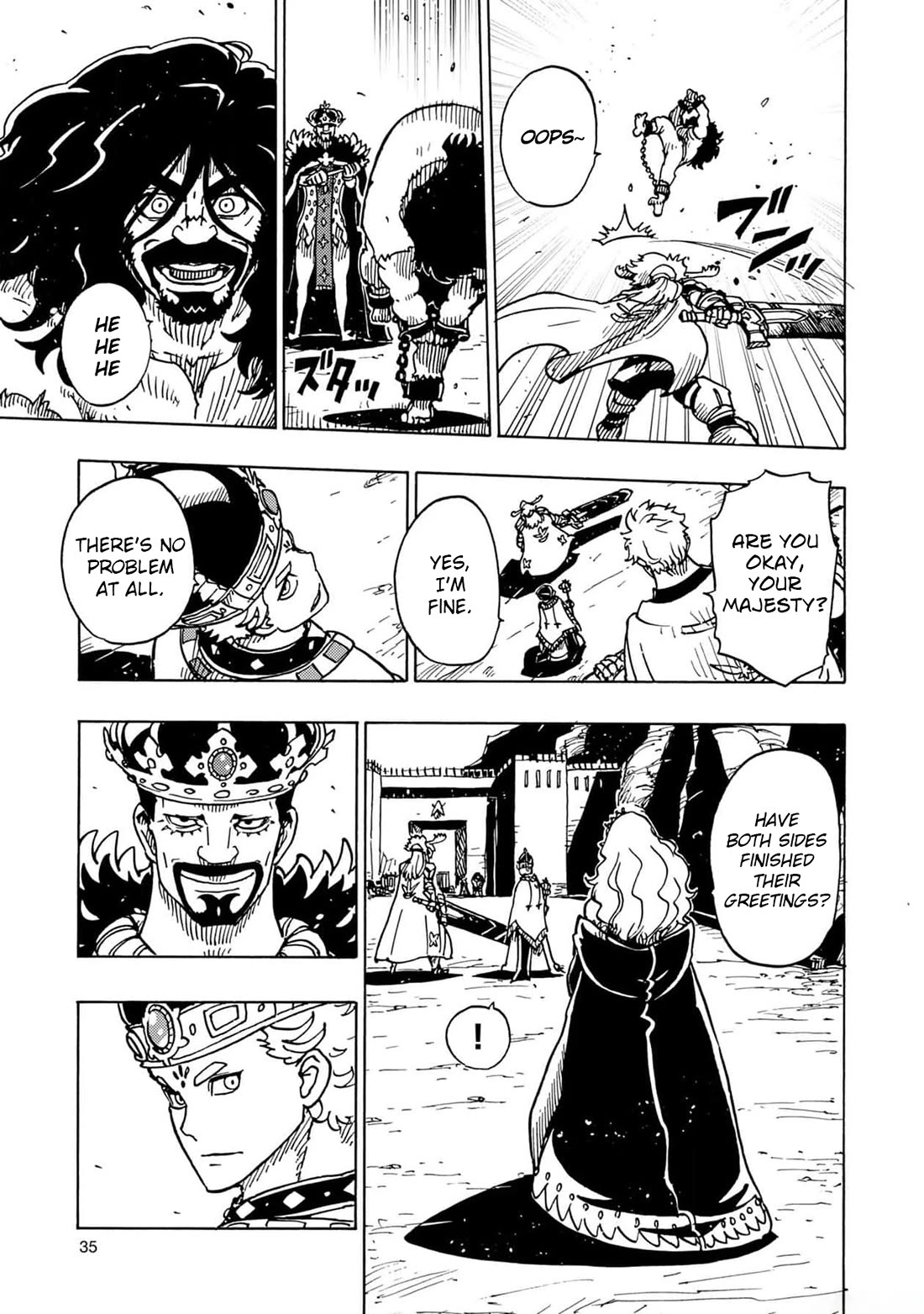 Clevatess - The King of Devil Beasts, the Baby and the Brave of the Undead chapter 25 page 36