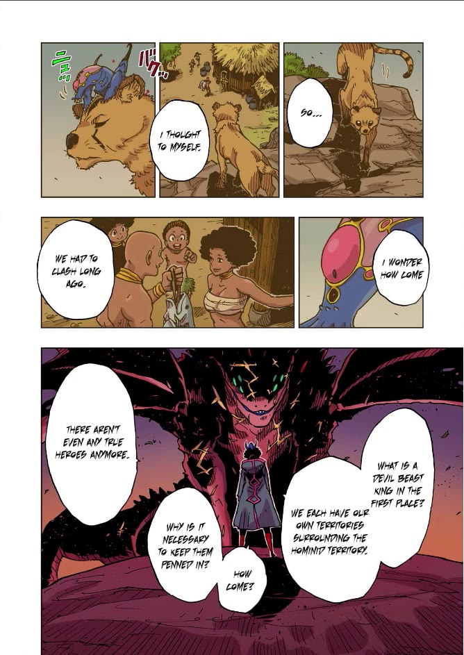 Clevatess - The King of Devil Beasts, the Baby and the Brave of the Undead chapter 48 page 8