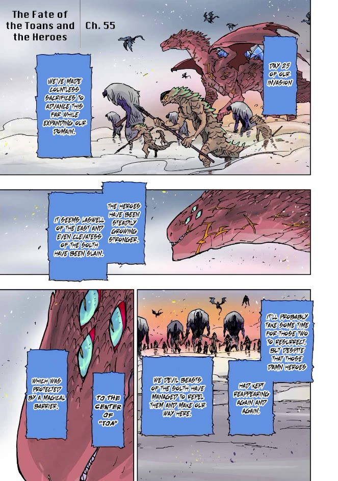 Clevatess - The King of Devil Beasts, the Baby and the Brave of the Undead chapter 55 page 1