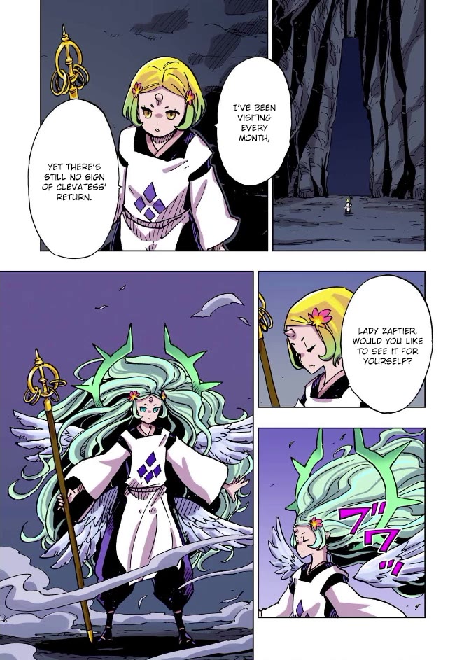Clevatess - The King of Devil Beasts, the Baby and the Brave of the Undead chapter 58 page 21