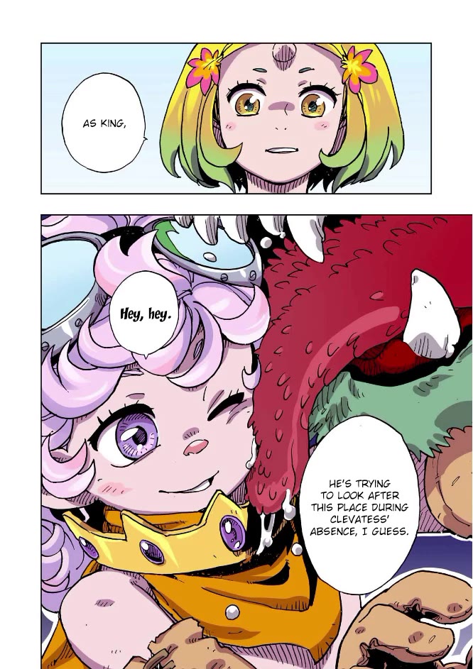 Clevatess - The King of Devil Beasts, the Baby and the Brave of the Undead chapter 58 page 35