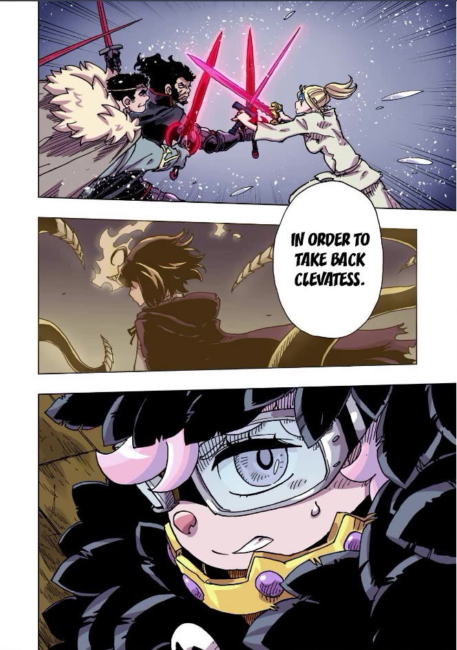 Clevatess - The King of Devil Beasts, the Baby and the Brave of the Undead chapter 64 page 34