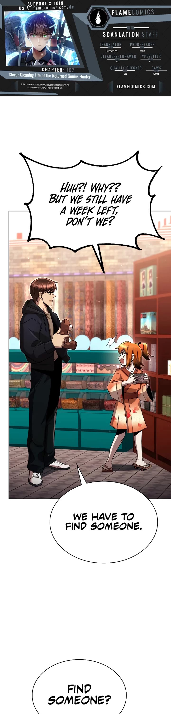 Clever Cleaning Life Of The Returned Genius Hunter chapter 102 page 1