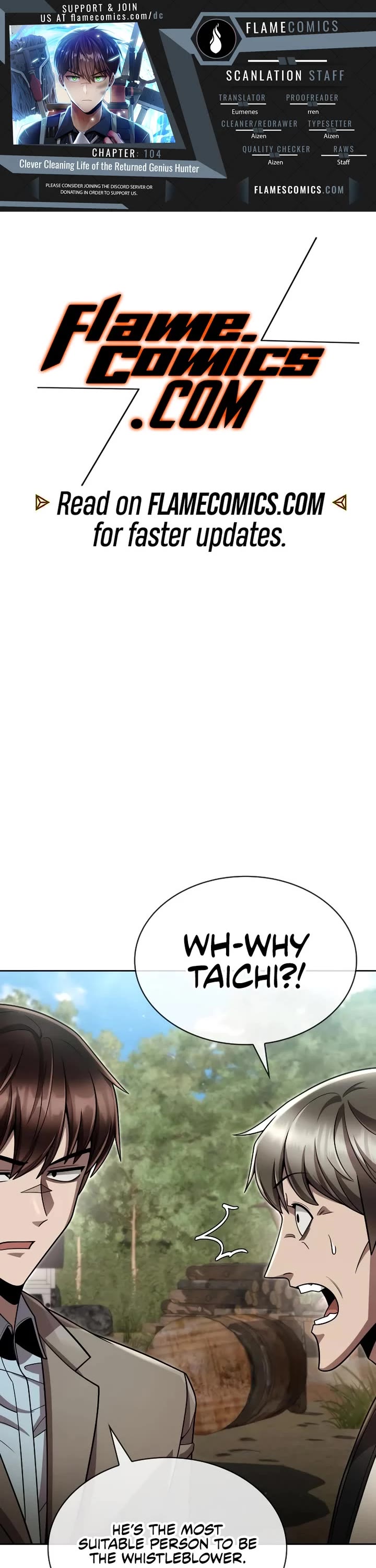 Clever Cleaning Life Of The Returned Genius Hunter chapter 104 page 1