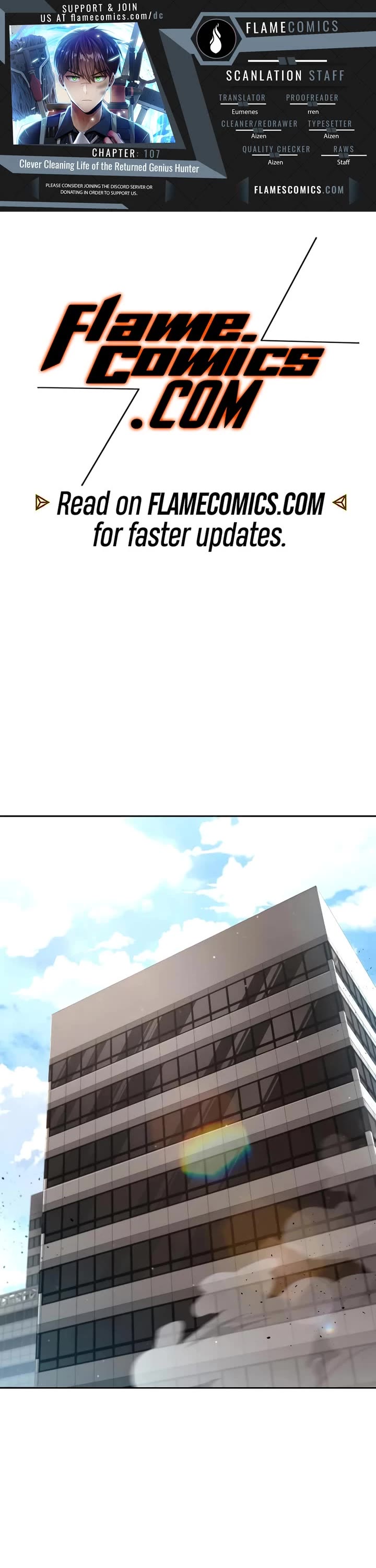 Clever Cleaning Life Of The Returned Genius Hunter chapter 107 page 1