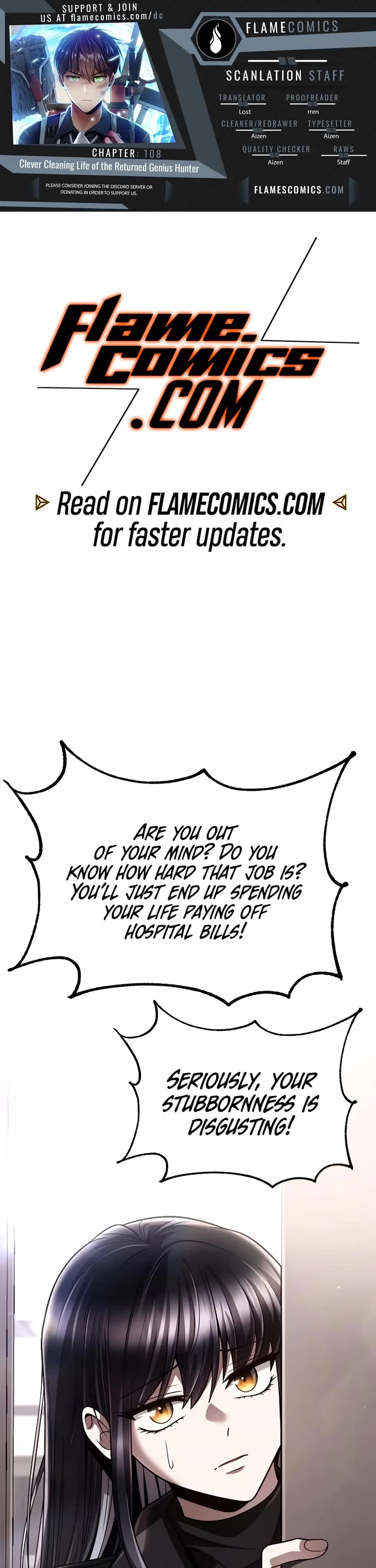 Clever Cleaning Life Of The Returned Genius Hunter chapter 108 page 1