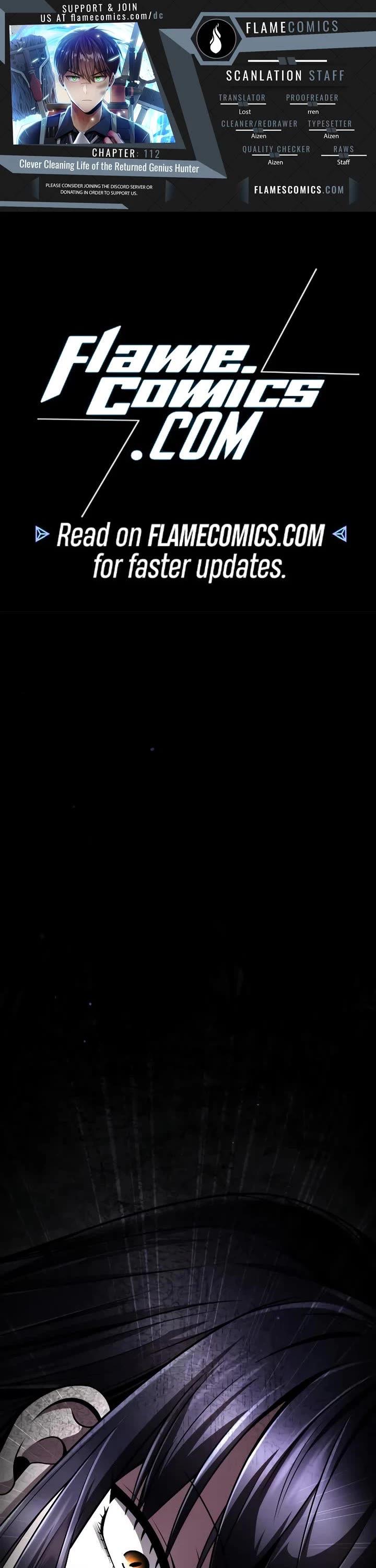 Clever Cleaning Life Of The Returned Genius Hunter chapter 112 page 1