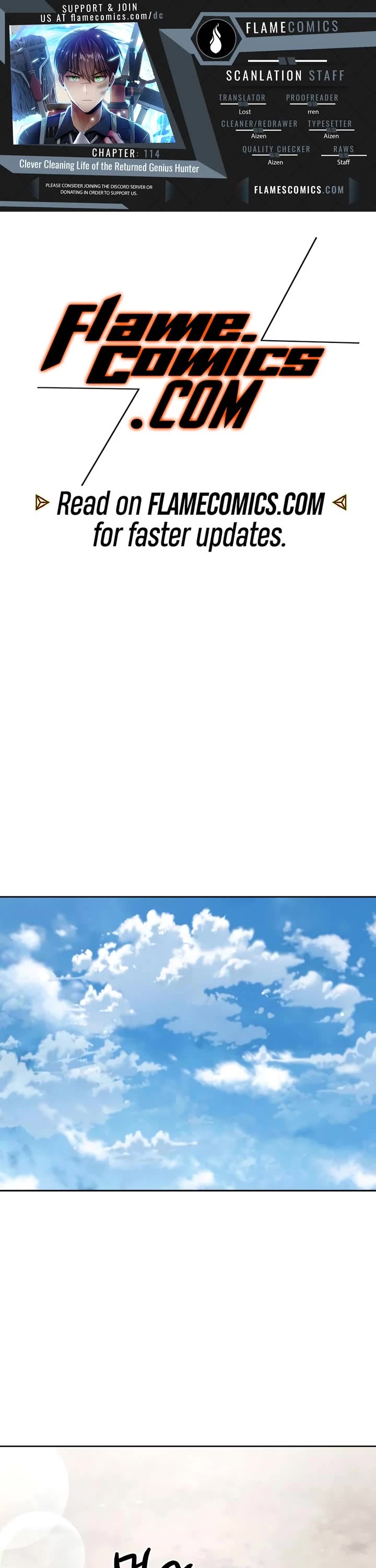 Clever Cleaning Life Of The Returned Genius Hunter chapter 114 page 1