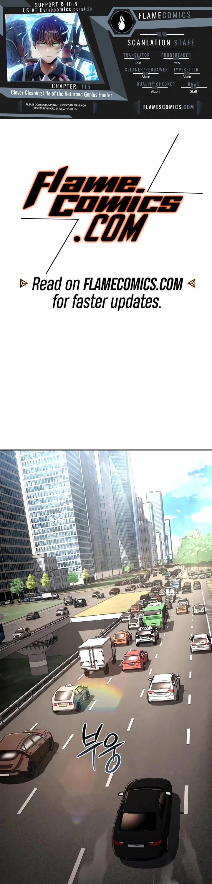 Clever Cleaning Life Of The Returned Genius Hunter chapter 115 page 1