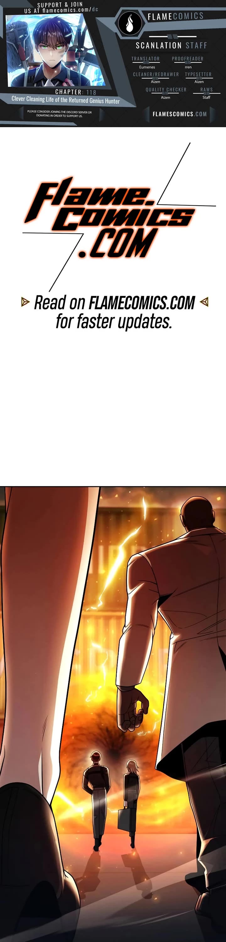 Clever Cleaning Life Of The Returned Genius Hunter chapter 118 page 1