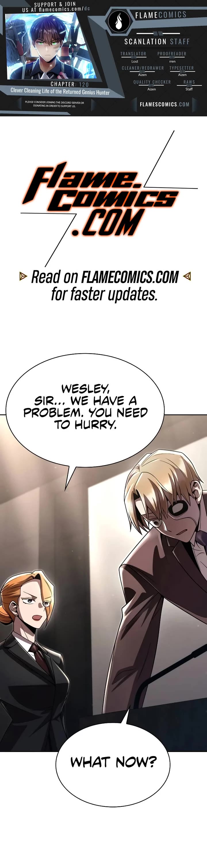 Clever Cleaning Life Of The Returned Genius Hunter chapter 120 page 1