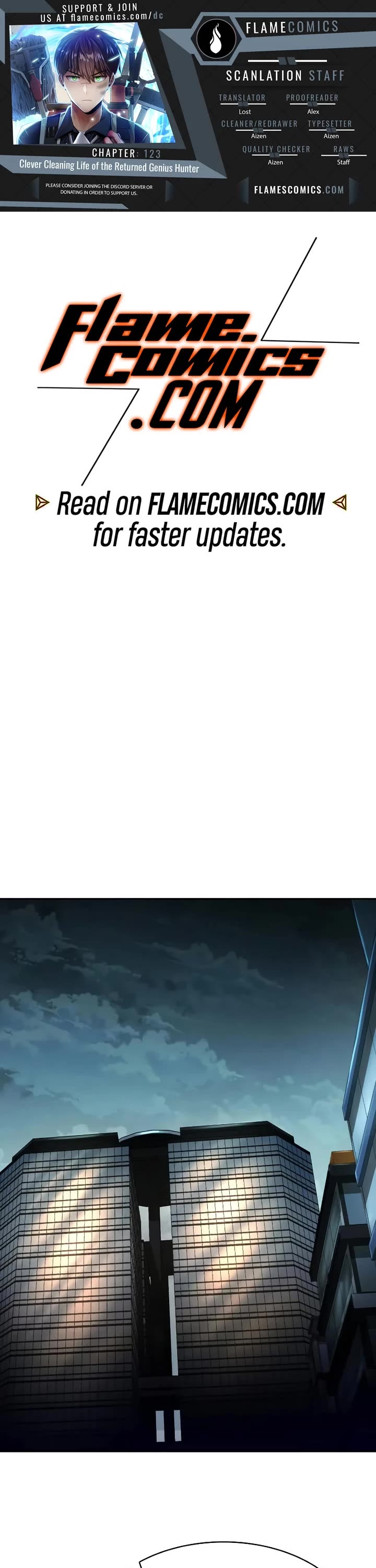 Clever Cleaning Life Of The Returned Genius Hunter chapter 123 page 1