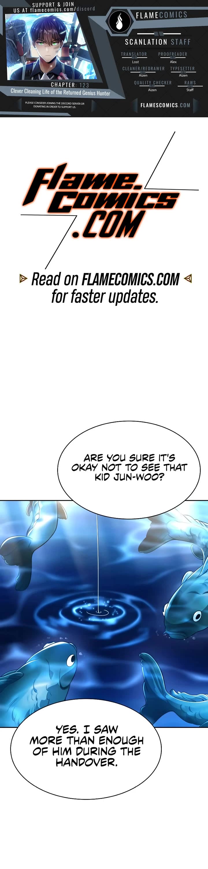 Clever Cleaning Life Of The Returned Genius Hunter chapter 124 page 1