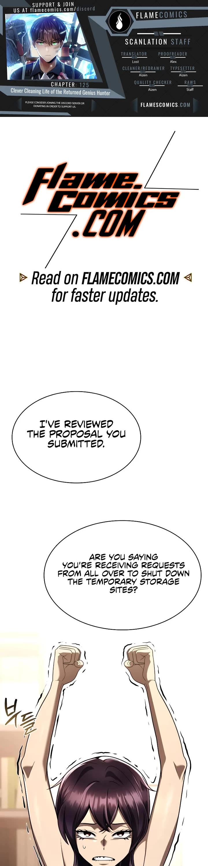 Clever Cleaning Life Of The Returned Genius Hunter chapter 125 page 1