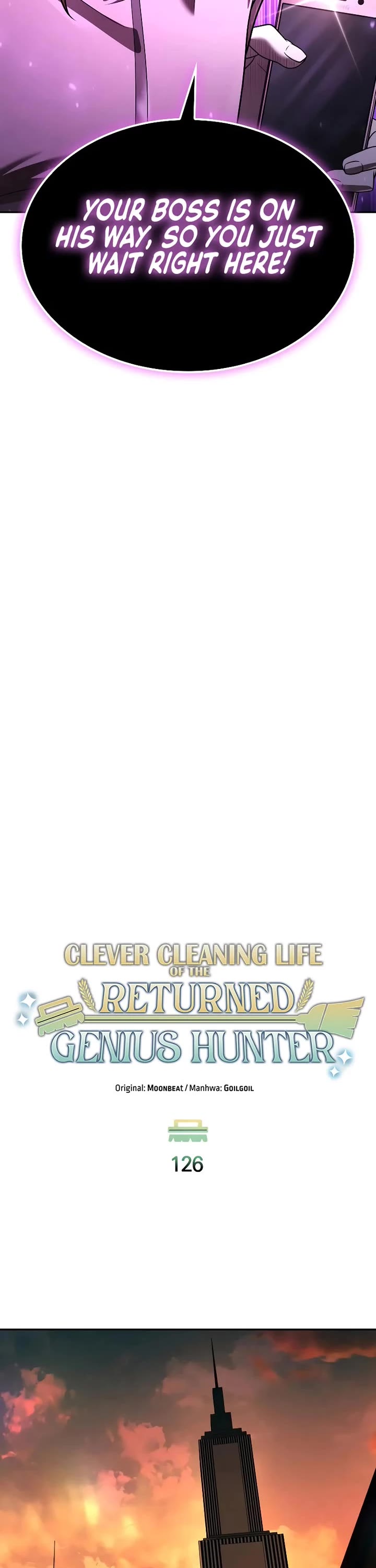 Clever Cleaning Life Of The Returned Genius Hunter chapter 126 page 3