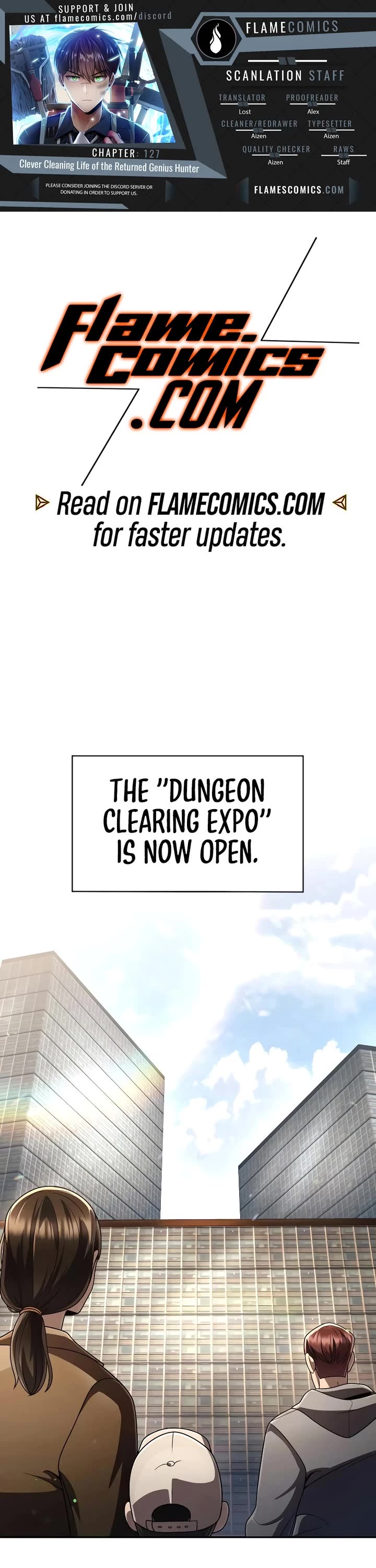 Clever Cleaning Life Of The Returned Genius Hunter chapter 127 page 1