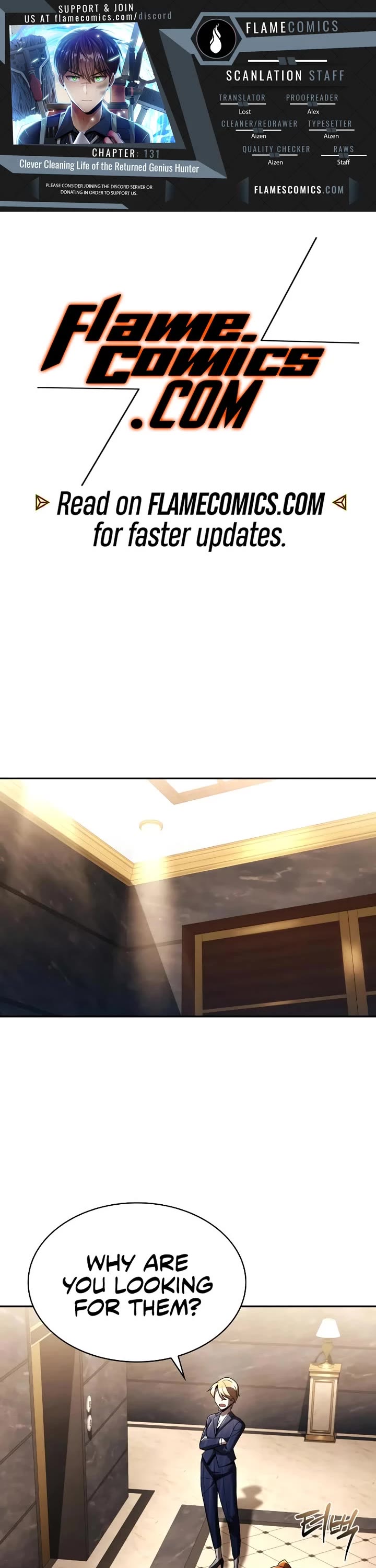 Clever Cleaning Life Of The Returned Genius Hunter chapter 131 page 1