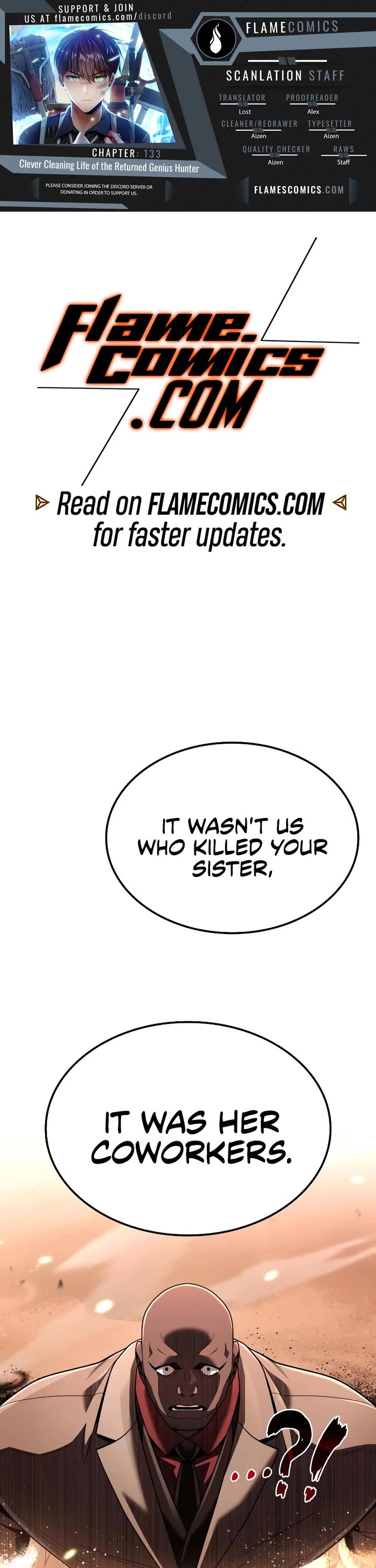 Clever Cleaning Life Of The Returned Genius Hunter chapter 133 page 1