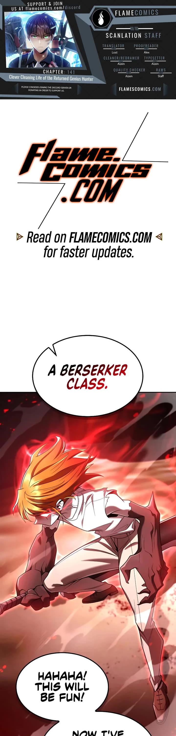 Clever Cleaning Life Of The Returned Genius Hunter chapter 141 page 1