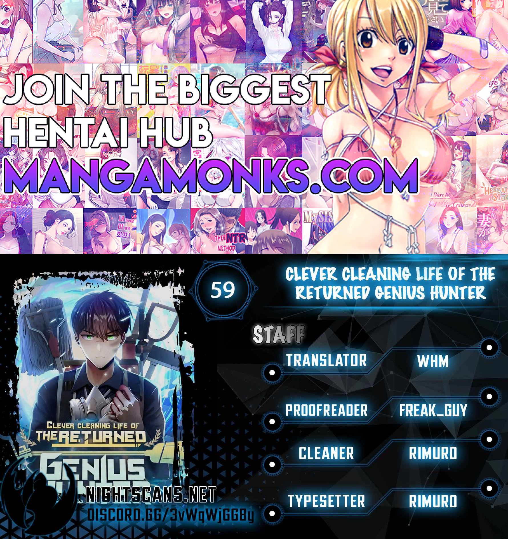 Clever Cleaning Life Of The Returned Genius Hunter chapter 59 page 1