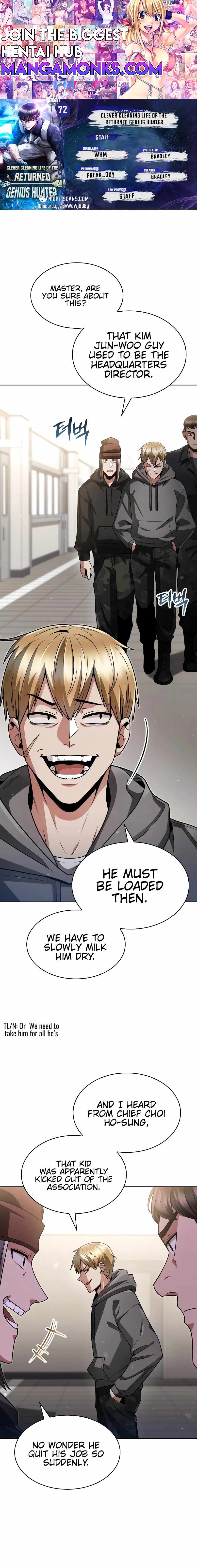 Clever Cleaning Life Of The Returned Genius Hunter chapter 71 page 1