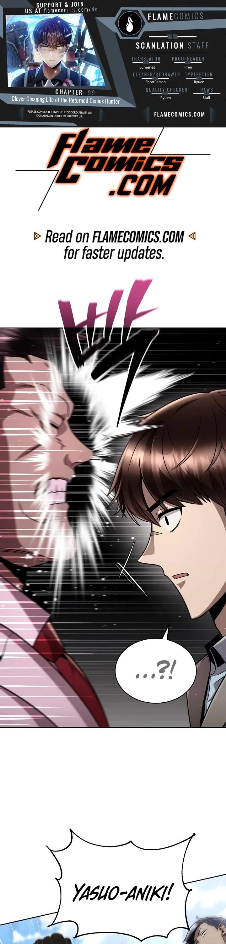 Clever Cleaning Life Of The Returned Genius Hunter chapter 99 page 1