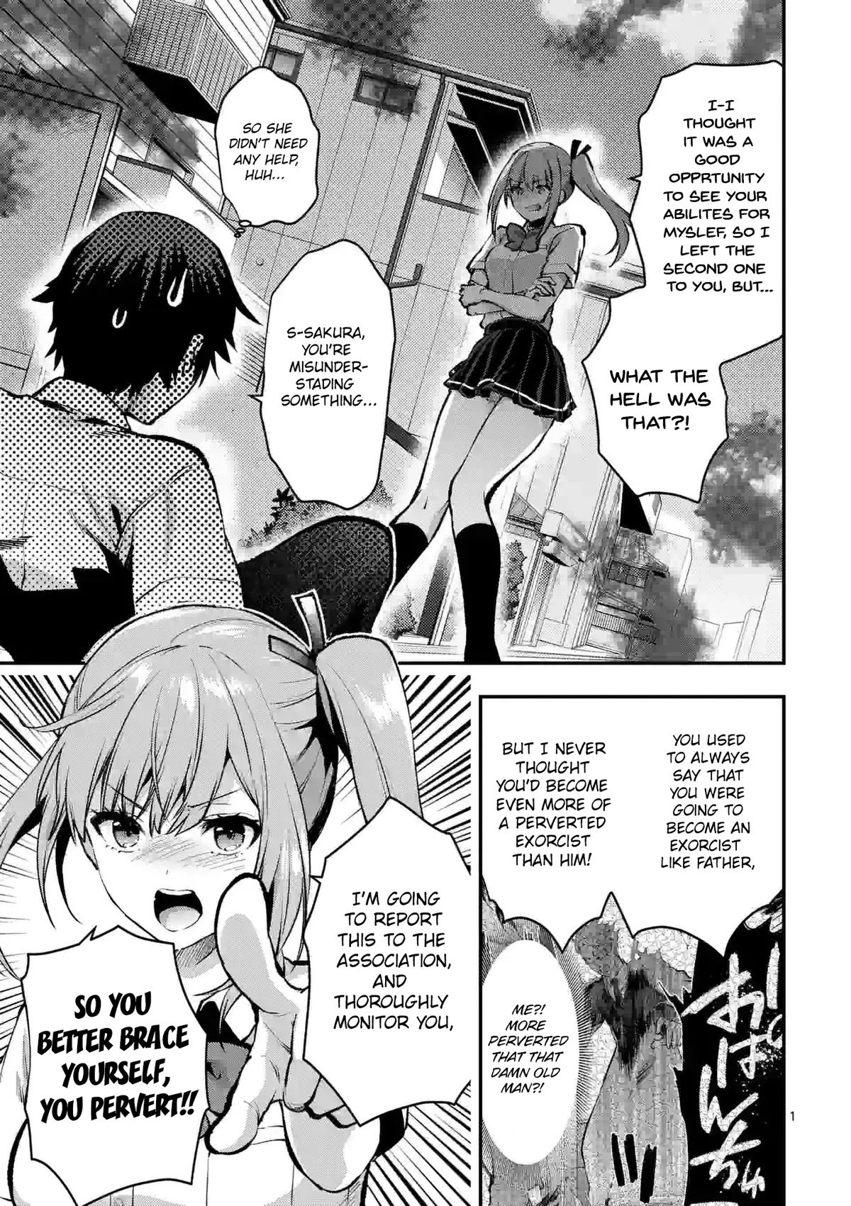 Climax Exorcism With A Single Touch! chapter 27 page 1