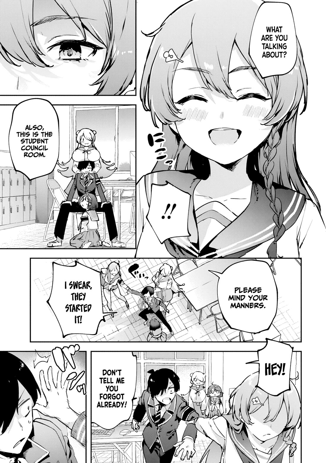 CMYK - Sameda Kazuou Can't Cure His Chuunibyou Syndrome chapter 1 page 19