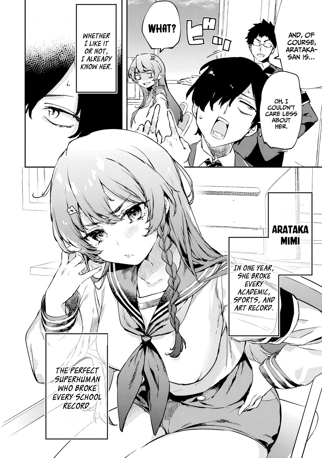 CMYK - Sameda Kazuou Can't Cure His Chuunibyou Syndrome chapter 1 page 28