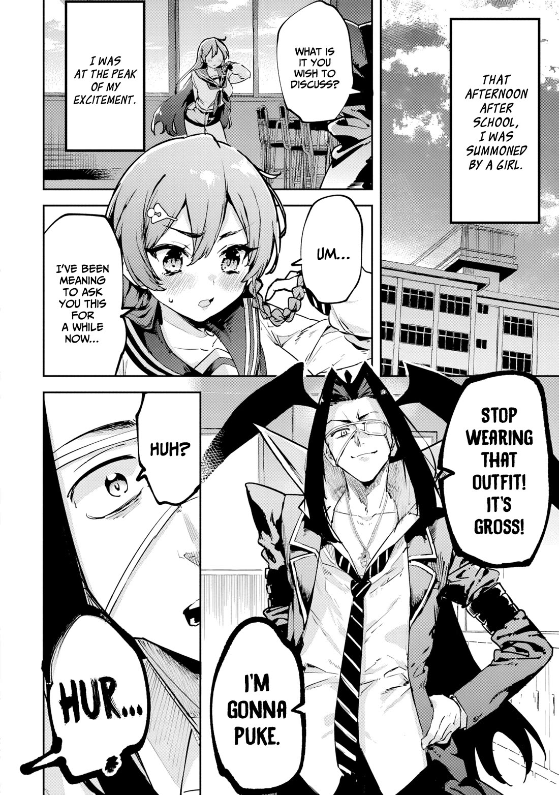 CMYK - Sameda Kazuou Can't Cure His Chuunibyou Syndrome chapter 1 page 4