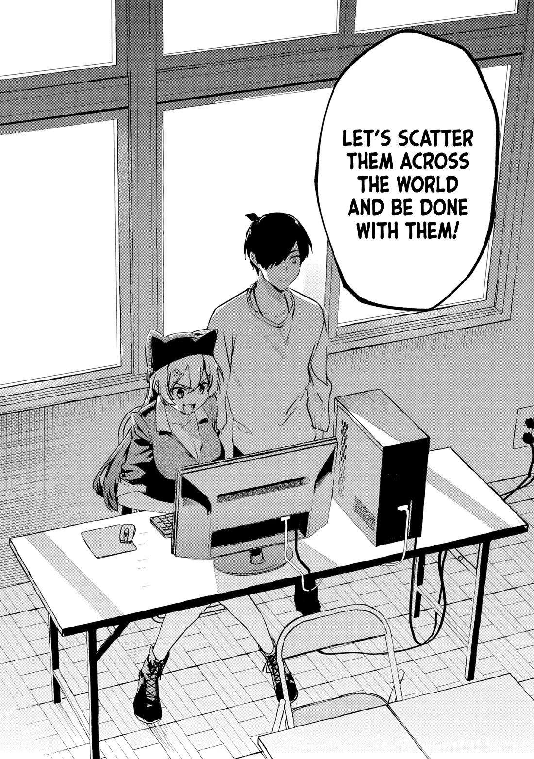 CMYK - Sameda Kazuou Can't Cure His Chuunibyou Syndrome chapter 1 page 46