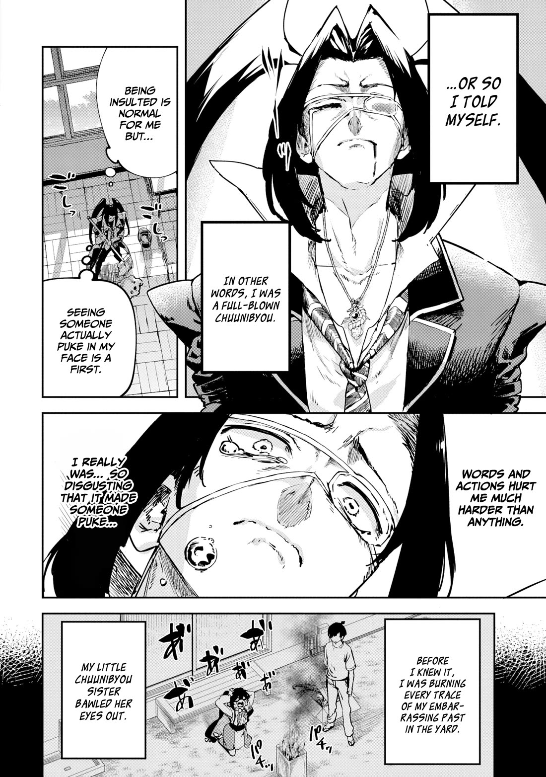 CMYK - Sameda Kazuou Can't Cure His Chuunibyou Syndrome chapter 1 page 6